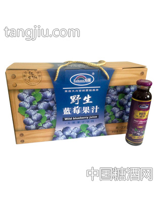 300ml×8瓶野生蓝莓果汁