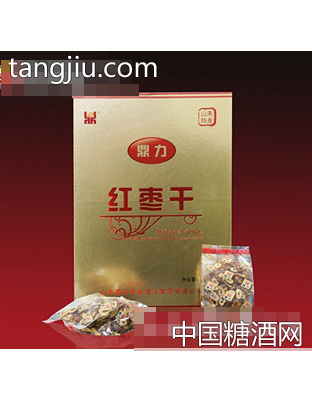 鼎力红枣干礼盒888g
