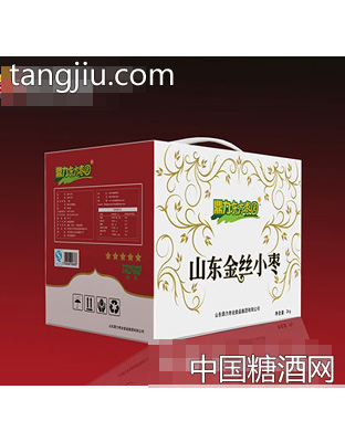 鼎力金丝小枣礼盒2千g
