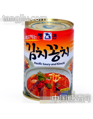 辣白菜秋刀鱼