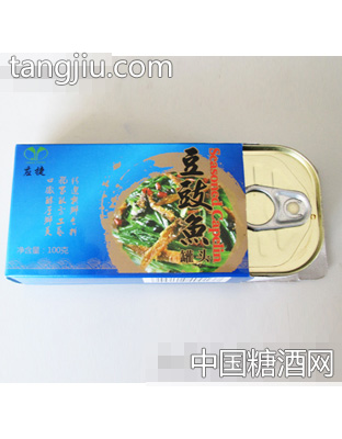 应捷豆豉鱼罐头