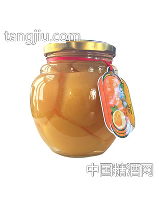 家佳果园长寿黄桃罐头罐