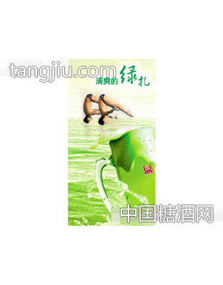 清爽的绿扎