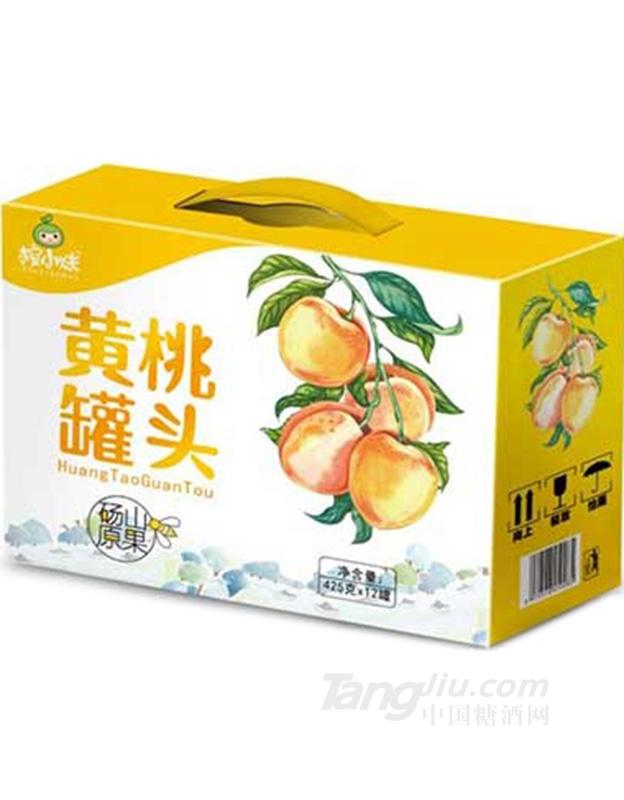 榨小妹黄桃罐头425gx12罐