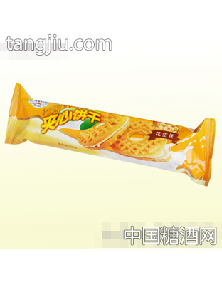 120g夹心饼干花生味