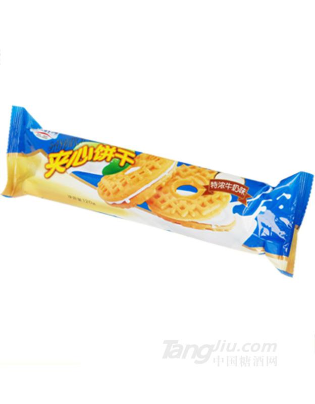 夹心饼干特浓牛奶味120g