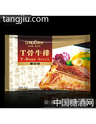 T骨牛排·蘑菇味