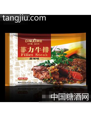 菲力甜辣牛排