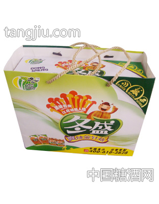 冬盛瓶装即食香辣金针菇礼品