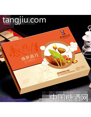 华美月饼盛世鑫月880g