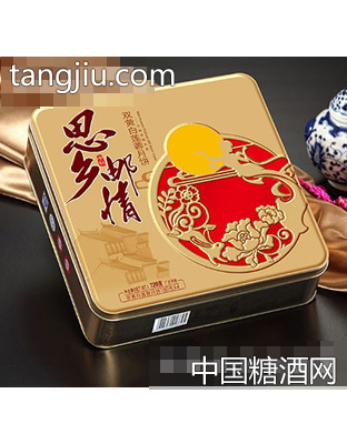 华美月饼思乡邮情720g