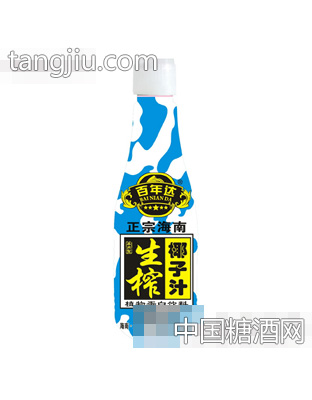 百年达果肉型生榨椰子汁1.25L