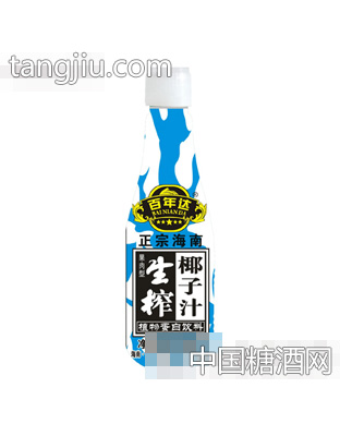 百年达果肉型生榨椰子汁500ml