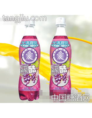 大清宝泉葡萄酷含气饮料