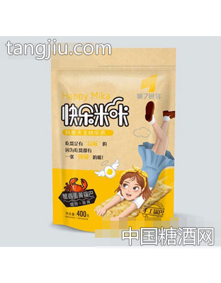快乐咪咔蟹香蛋黄锅巴400g