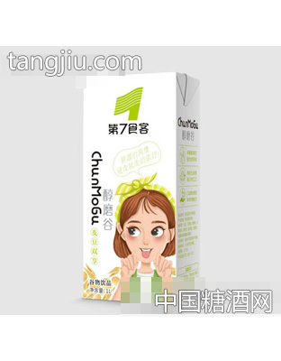第7食客麦豆双享谷物饮品1L