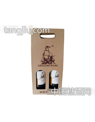 简约风格干红葡萄酒（两支装）