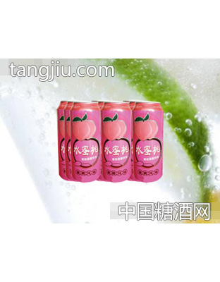 海润德水蜜桃果味饮料500ml×9罐
