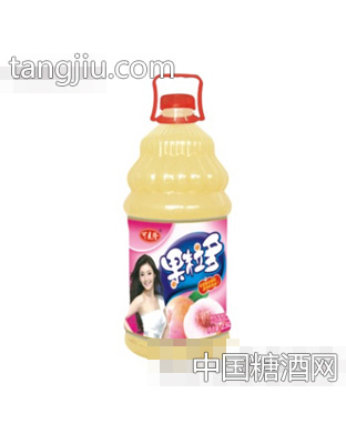 大润发果粒多桃粒饮料2.5Lx6瓶