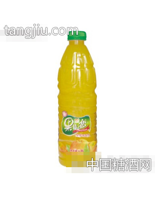 大润发果依恋橙粒饮料1.5Lx6瓶