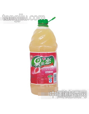 大润发果依恋桃味饮料2.5Lx6瓶
