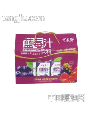大润发蓝莓汁饮料475mlx8盒