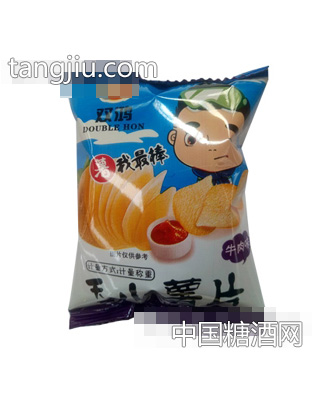 双鸿薯片牛肉味