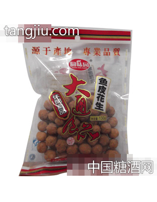 圆味园鱼皮花生