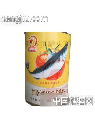 多多茄汁鲭鱼罐头