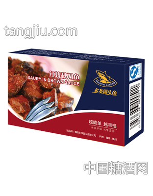 多多罐头鱼红烧秋刀鱼纸盒装