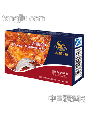 多多罐头鱼酱爆带鱼纸盒装