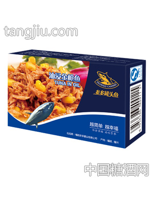 多多罐头鱼油浸金鱼纸盒装