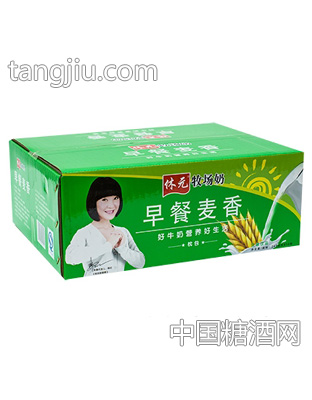 休元牧场奶早餐麦香