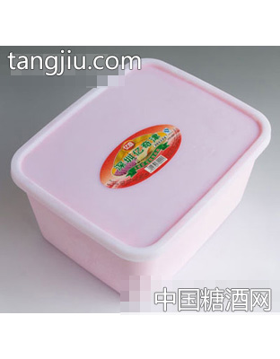 亿奇草莓味雪糕