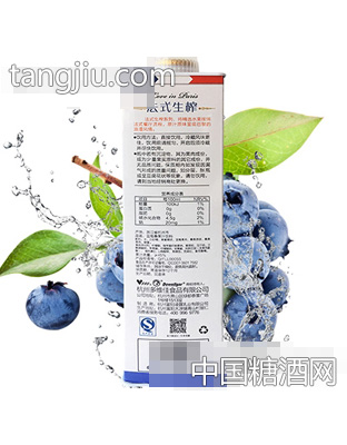 多维佳法式鲜榨椰汁饮料背面1L
