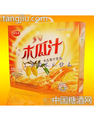 颐生缘木瓜汁380ml