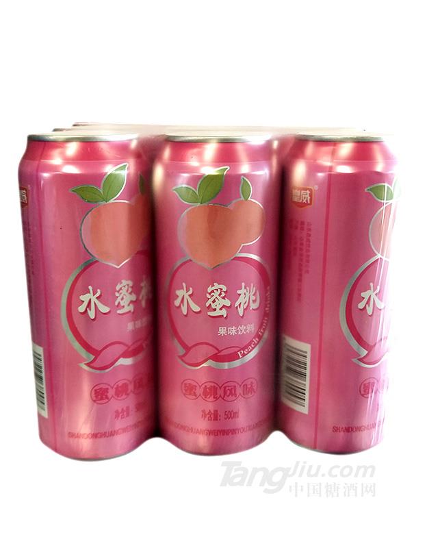 皇威水蜜桃风味果味饮料500ml