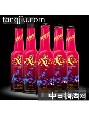 夜逍遥果酒饮品红玫瑰275ml