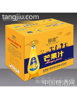 1.5L傣恋芒果汁外箱