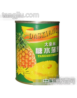 大象林菠萝罐头