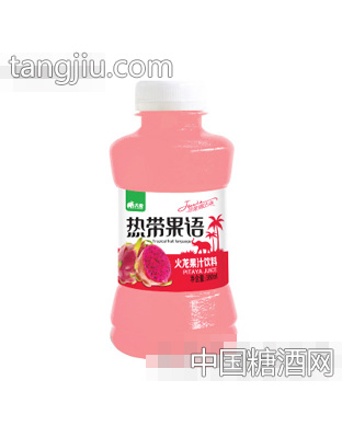 380ml大象热带果语火龙果汁饮料