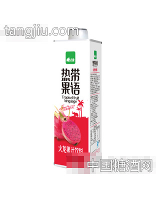 600ml热带果语火龙果汁饮料