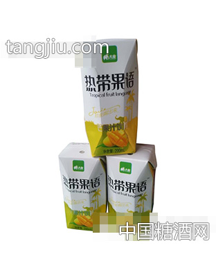 200mlx3盒热带果语芒果汁