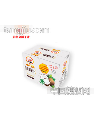 钓鱼岛生榨椰子汁500gx15