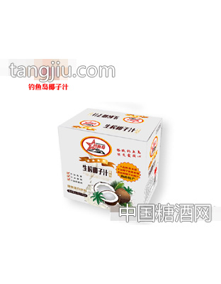 钓鱼岛生榨椰子汁1.25kgx6