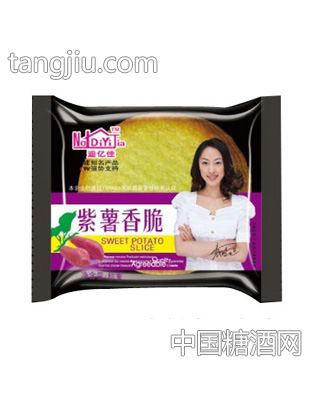 迪亿佳香脆紫薯味脆饼袋装