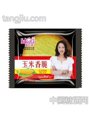 迪亿佳香脆玉米味脆饼袋装