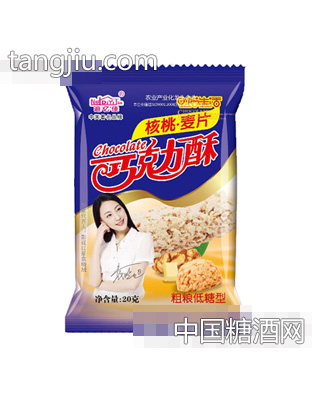 迪亿佳杏仁麦片巧克力酥20克