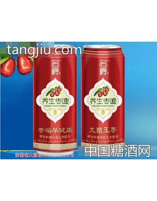 名爵养生枣啤酒500ml