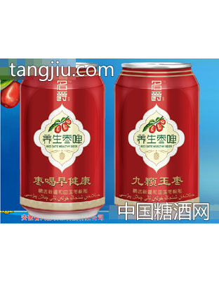 名爵养生枣啤酒330ml